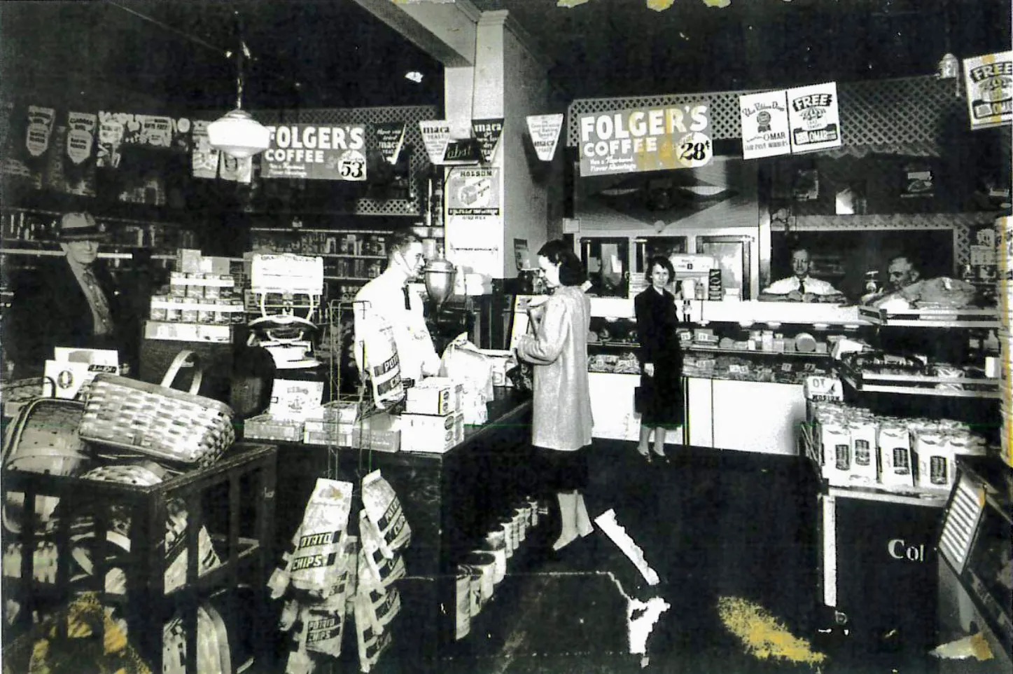 Holub Grocery - Occupied the lower level of Slezek National Hall.