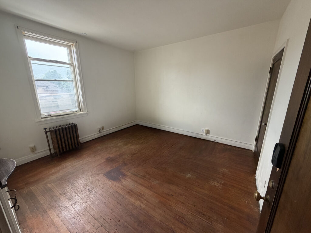 Studio Apartment Unit 5 in Northside Iowa City, IA at Historic Holub Apartments