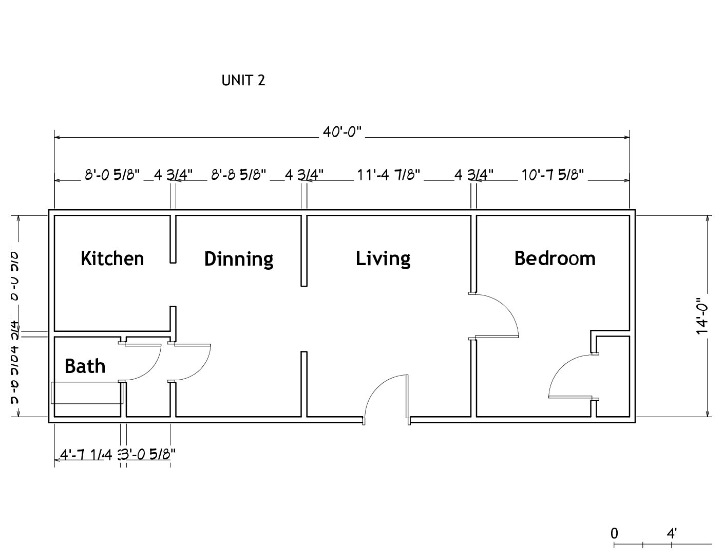1BR/1BA Apartment | 625 sq ft | Open Central Living, Central AC & Storage | Unit 2 - Image 7