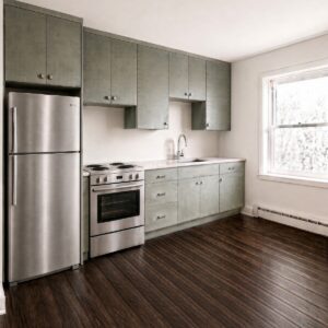 Unit A - Kitchen at Holub Apartments in Iowa City, IA