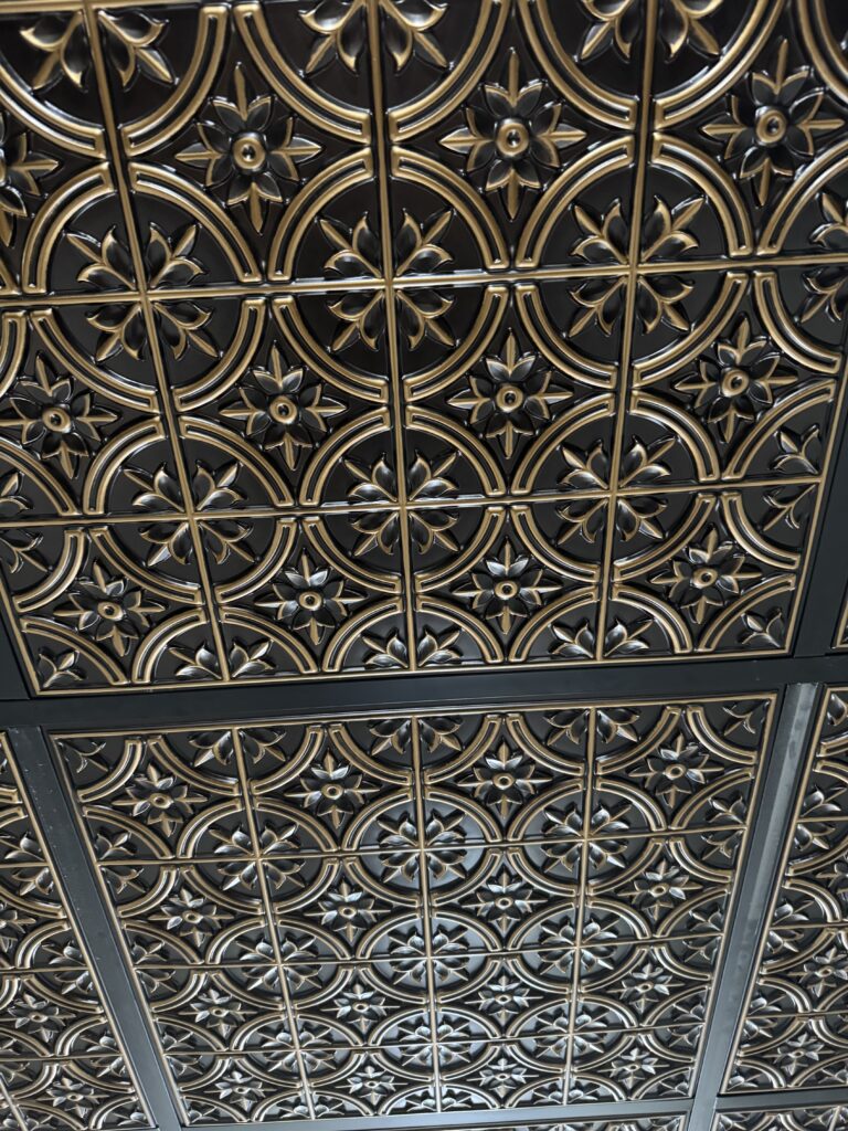 New decorative drop ceiling