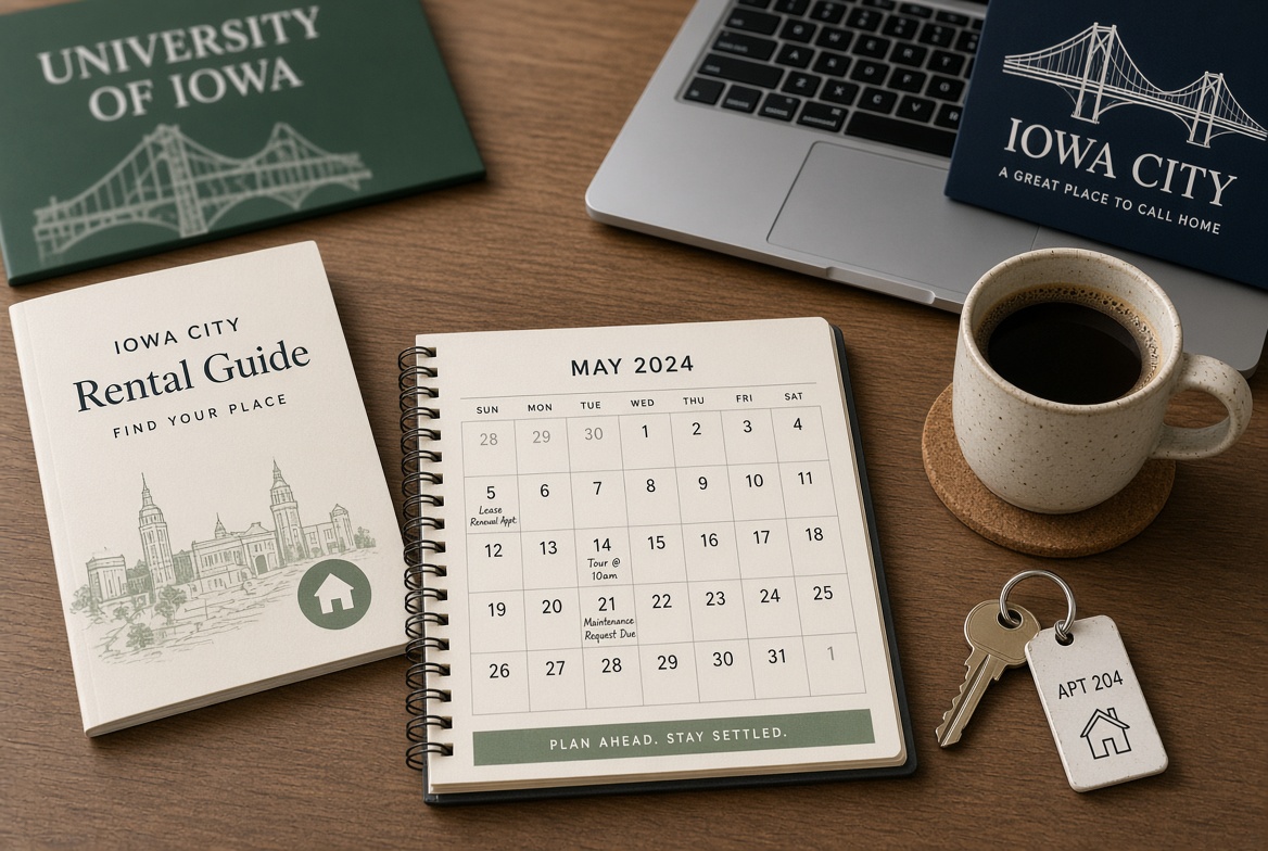 Iowa City Apartment Hunting Timeline for UI Students