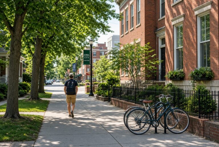 Living Car-Free in Iowa City’s Northside